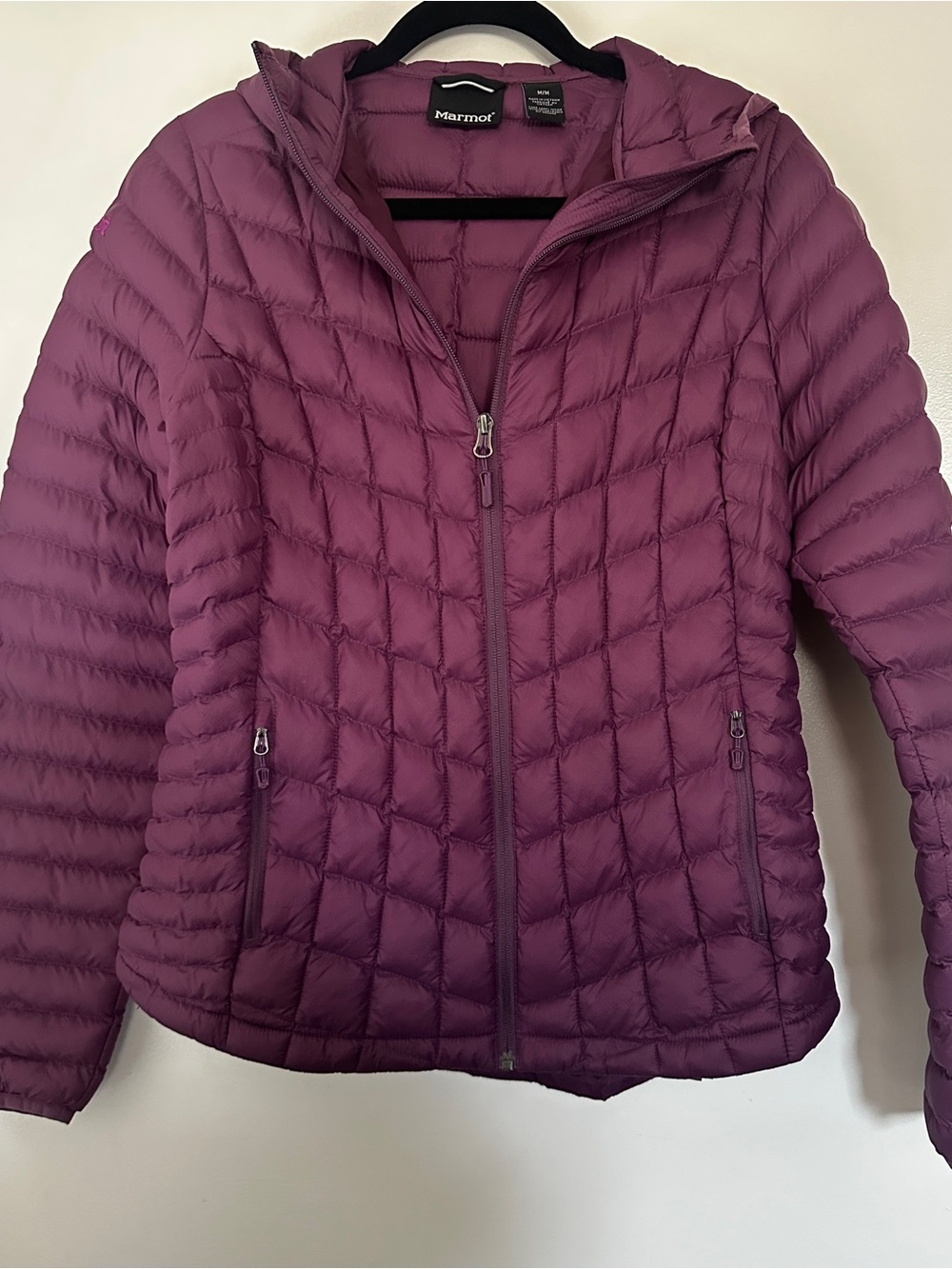 Marmot Women's Quilted Packable Jacket - Purple Size M